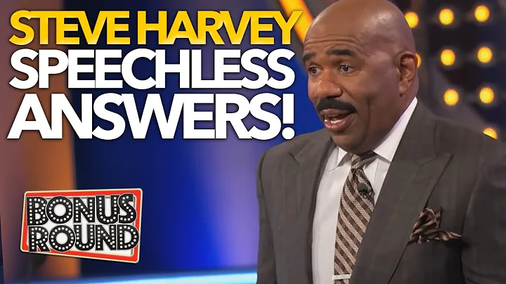 10 FAMILY FEUD US ANSWERS That Left STEVE HARVEY S...