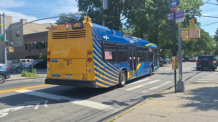 MTA Bus: 2023 Novabus LFS #8992 on the Q51