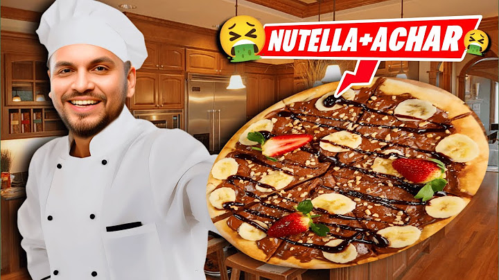 I MADE THE WEIRDEST PIZZA EVER! 🤮