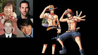Anime Voice Comparison- Portgas D. Ace (One Piece)