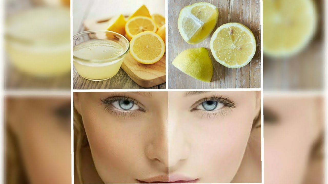 How to remove Sun Tanning by using lemon 🍋 YouTube