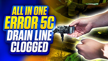 ERROR 5C DRAIN LINE CLOGGED | SAMSUNG BESPOKE AI WASHER DRYER | HOW TO FIX