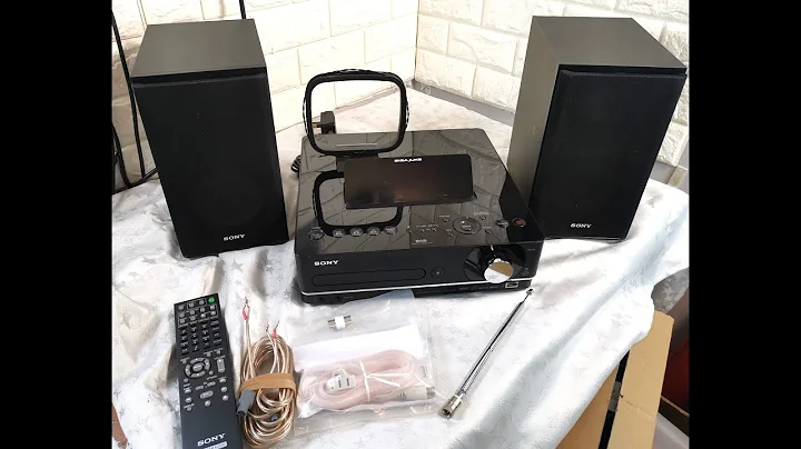 Sony GigaJuke NAS E35HD 80GB HDD Audio System CD-DAB-FM-AM-USB