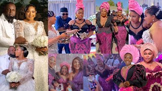 See How Destiny Etiko, Ruth Kadiri, Yvonne Jegede & Others Had MAD FUN At Christabel Egbenya Wedding