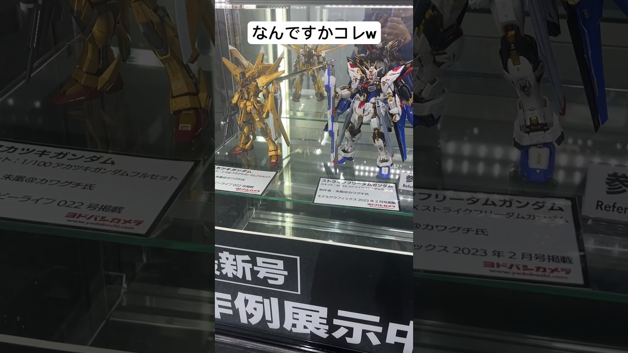 アカツキガンダムフルセット ストライクフリーダムガンダムMG 