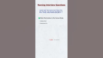 Interview questions and answers for nurses / nursing interview questions and answers 2025 #shorts