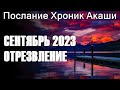 Сентябрь 2023 – отрезвление. Послание Хроник Акаши