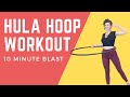 Hula Hoop Workout: 10 Minute Intermediate Blast for the Abs