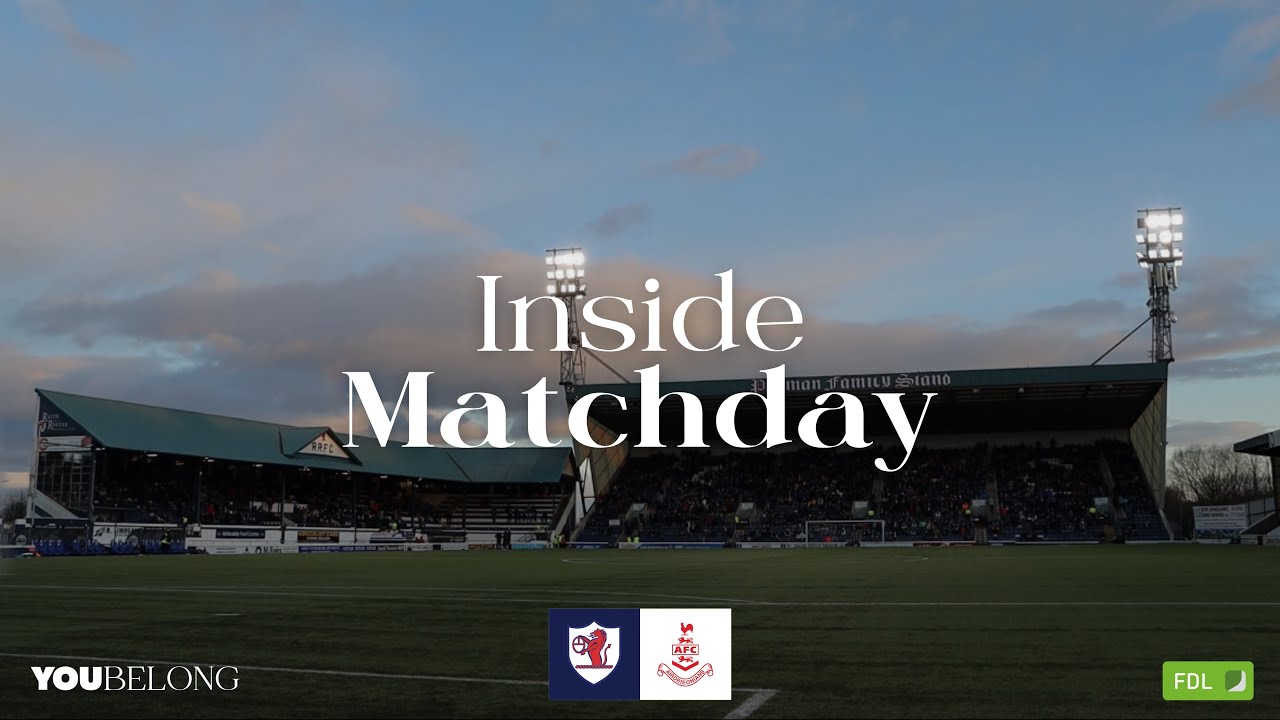 MATCHDAY 32 | Inside Matchday Vs Airdrieonians | 09/04/24