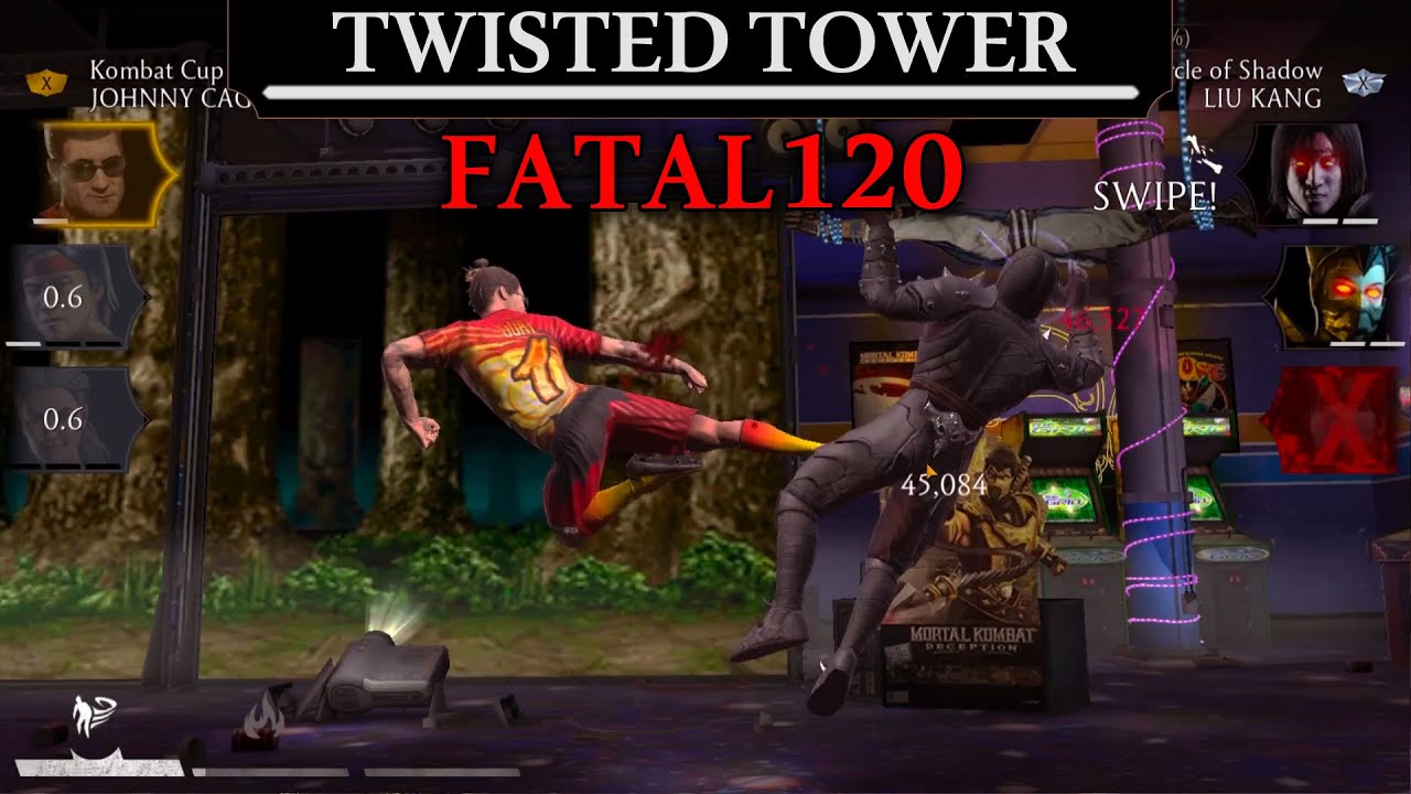 Fatal Twisted Tower 120 Second Run | MK Mobile