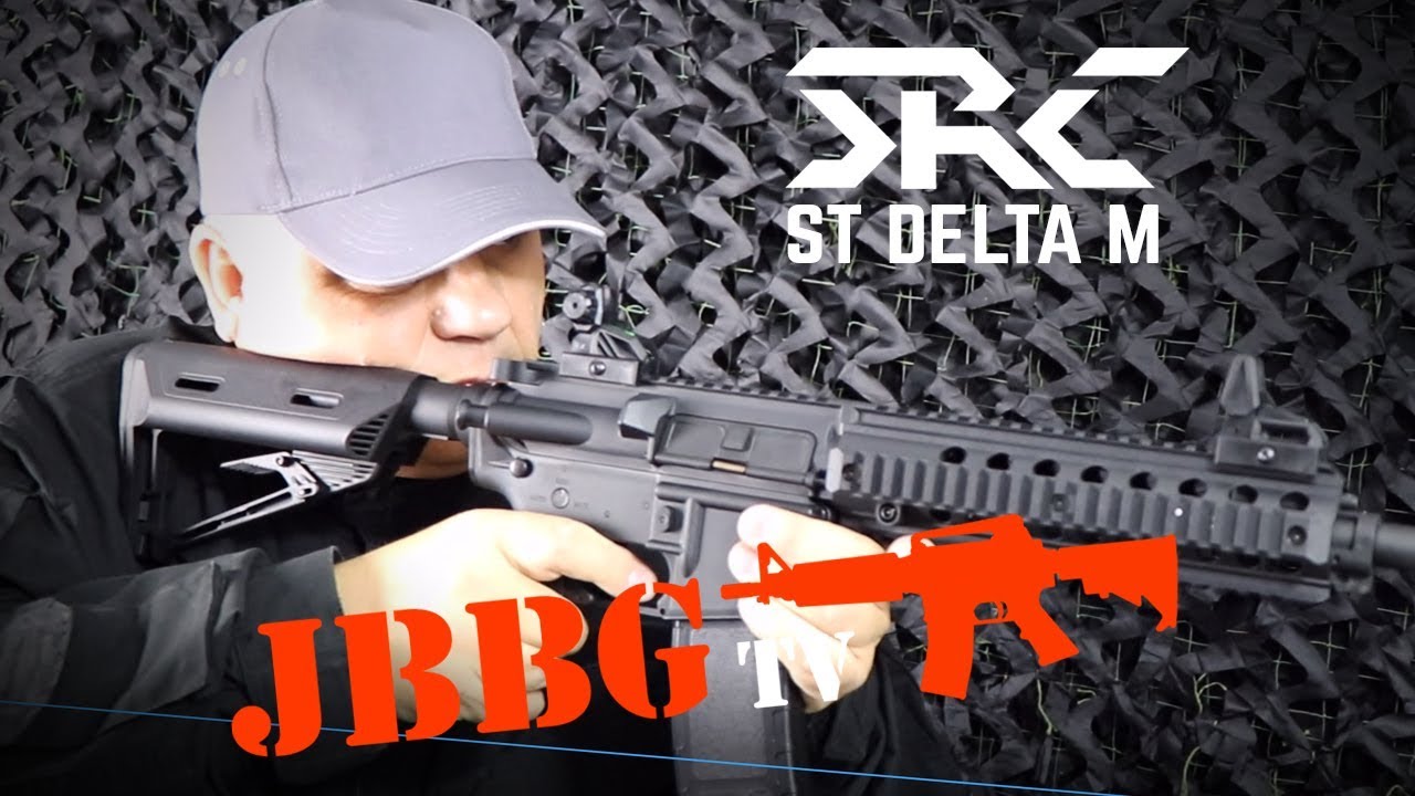 SRC SR4 ST Gen4 Delta L AEG Airsoft Gun - Black