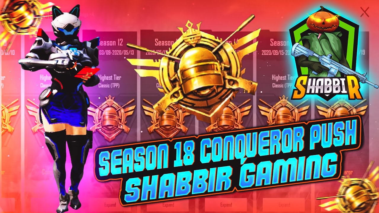 NEW SEASON RANK PUSH | CONQUEROR IN DAY 1? | PUBG MOBILE LIVE - YouTube