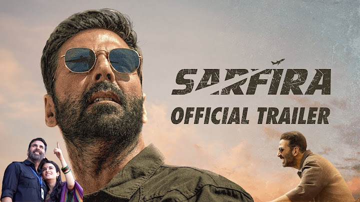 Sarfira - Official Trailer | Akshay Kumar | Paresh Rawal | Radhikka | Sudha Kongara |