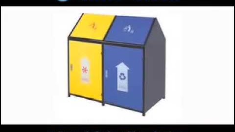 Outdoor Ashtrays & Garbage bins    eko mov