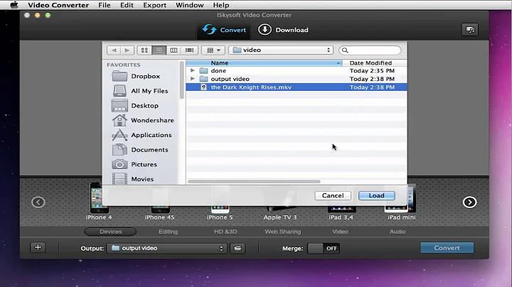How to Convert MKV to AVI on Mac/Win- iMedia Converter Deluxe