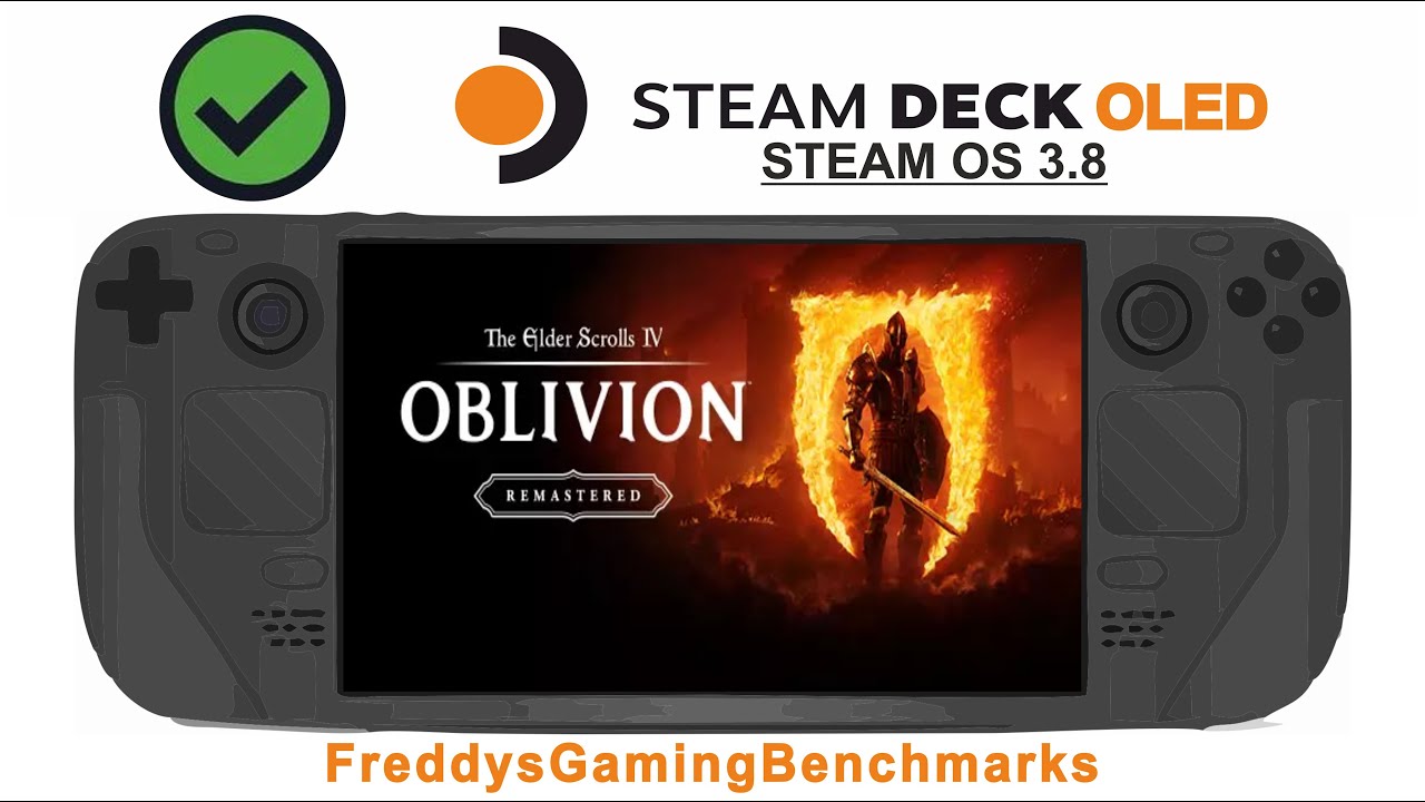 The Elder Scrolls IV Oblivion Remastered (Beta update 06.2025) on Steam Deck OLED with Steam OS 3.8