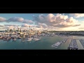 Auckland waterfront  silo park  wwwrealityvirtualco  aerial uav drone footage