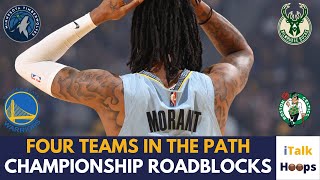 The Four Teams In The Memphis Grizzlies Path To The 2023 NBA Championship | iTalkHoops