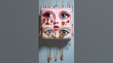 Surreal and Fantasy Doll Face Bag #shorts #aiart #ai #art #midjourney #runwayml
