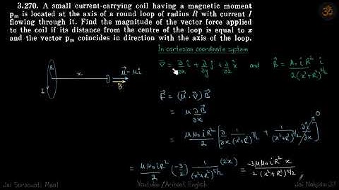 3.270 | Irodov Solutions | Electrodynamics