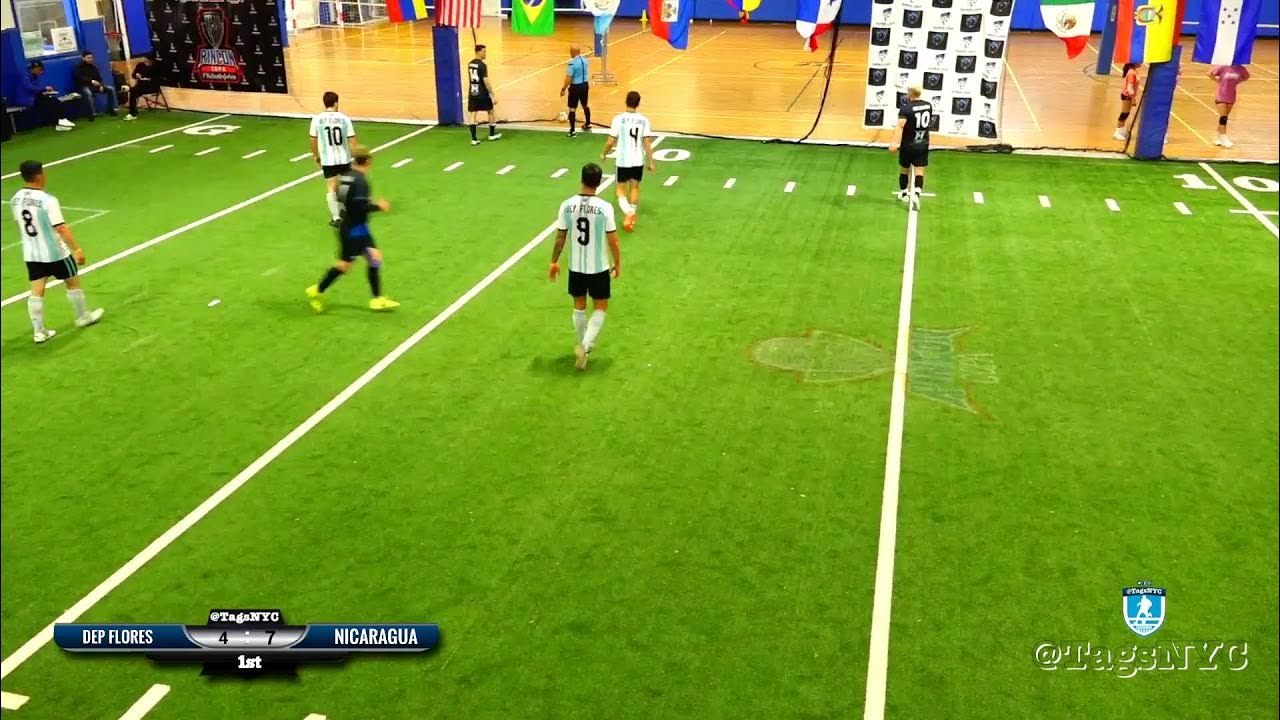 CUARTOS DE FINAL DEP FLORES vs NICARAGUA Copa Rincon INDOOR B 2023