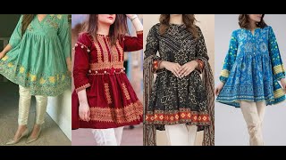 Latest Short Frock Designs 2020 || Simple Short Frock Collection 2020