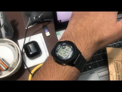 CASIO F-200W-1A “15yrs & still 100%”