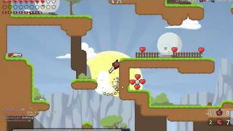 Teeworlds - Juggernaut Mod Report