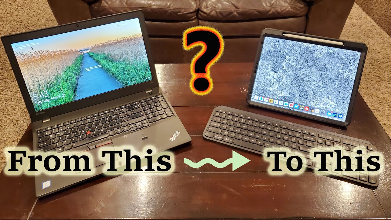 Laptop to iPad Transition Part 1: The hardware - YouTube