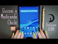 ASMR | Quizzes en Tablet | Masticando Chicle (BINAURAL)