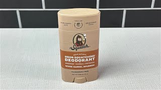 Dr Squatch Natural Deodorant - Wood Barrel Bourbon Scent