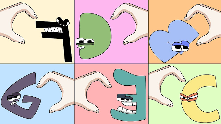 Alphabet Lore Finger Heart /알파벳 로어 손가락 하트