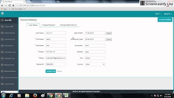 How to change password in bulk sms application  Account Settings - bulksmsapp.com