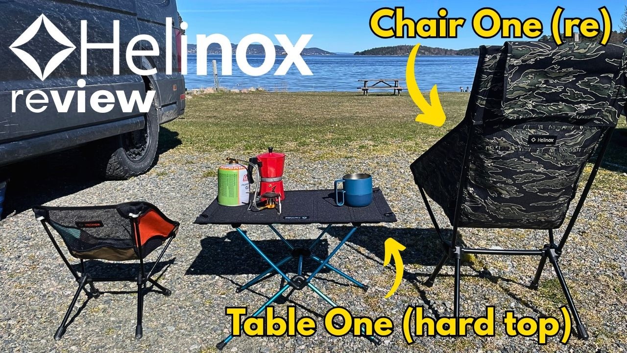 NEW HELINOX Chair ONE (re) & Table One Detailed SETUP, TEST