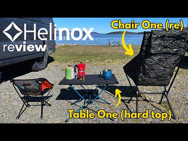 NEW HELINOX Chair ONE (re) & Table One Detailed SETUP, TEST