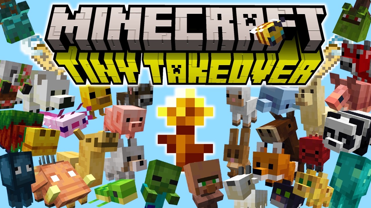 Everything NEW in the Tiny Takeover Minecraft Update! | Java & Bedrock ...