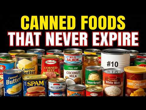 10 Canned Foods That Last 30+ Years Most Preppers Don't Know 7