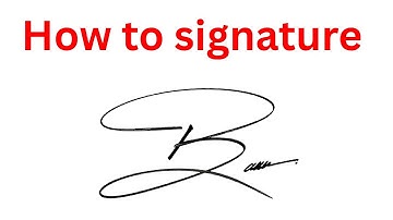 Signature style of my name | How to make a signature | Best signature styles 