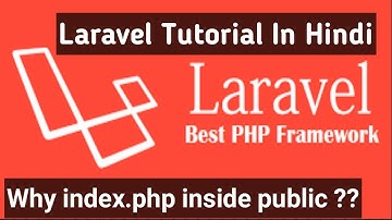 Laravel Tutorial In Hindi | Why index.php file inside public folder(Part-4)
