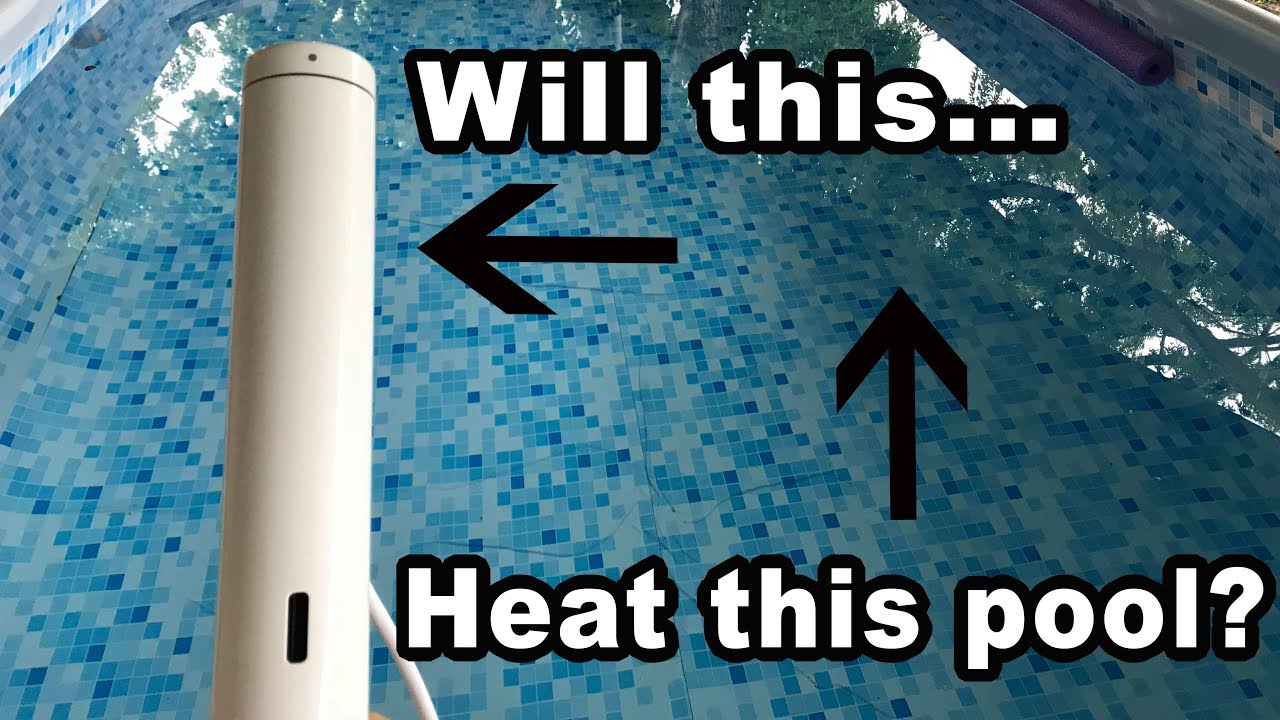 Can a sous vide Joule heat our pool? YouTube