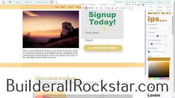 Builderall Rockstar - Cheetah - Text