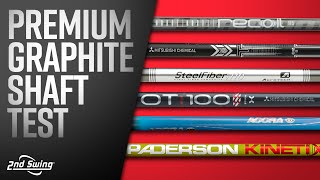 Premium Graphite Golf Iron Shafts Comparison | Trackman Test screenshot 3