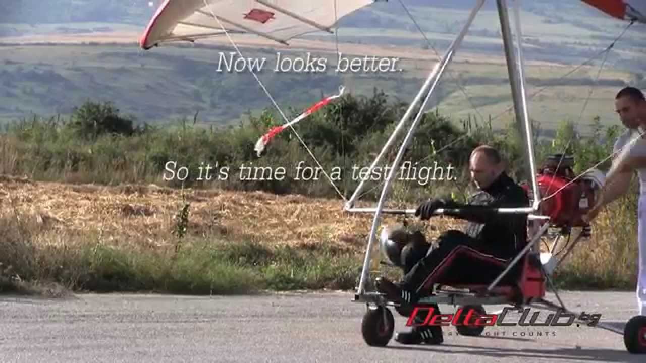 Experimental Delta trike Briggs & Stratton 18HP