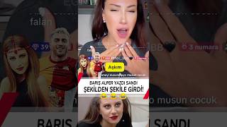 Barış Alper  Yazdı Sandı! Şekilden Şekile Girdi🤣 #melisbusebetkayan #barışalperyılmaz #komedi