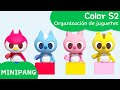 Aprende las colores con MINIPANG | color S2 | Organización de juguetes🔵 | MINIPANG TV 3D Play