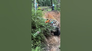 Off-Road Adventure: Conquering Muddy Hills in a Rugged Utility Vehicle#offroad #adventure