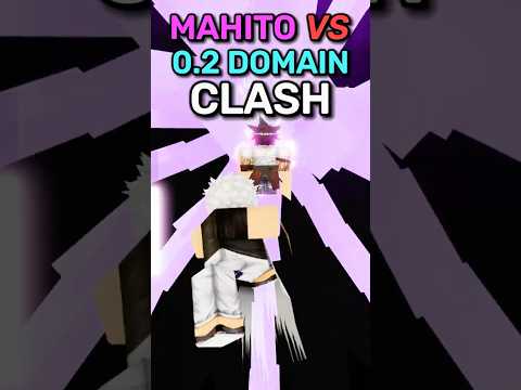 0 2 DOMAIN CLASH Gojo VS Mahito NEW UPDATE Jujutsushenanigans Jjs Roblox Shenanigans Jjk Anime