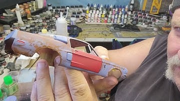 Simulating rust on model cars. Part 3