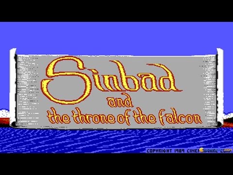 Sinbad and the Throne of the Falcon gameplay (PC Game, 1987)