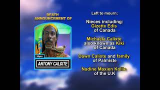 Antony Calixte long
